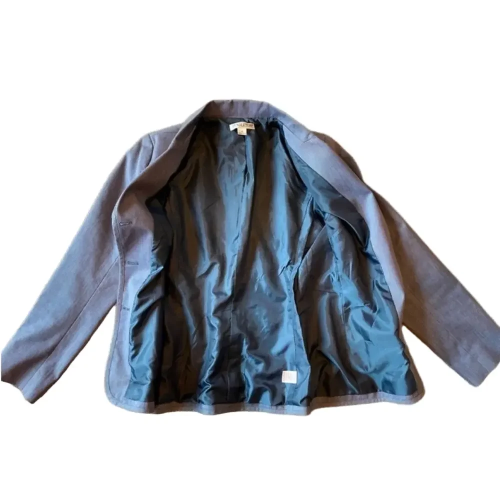 Pendelton Vintage Three Button Blue Women's Size 10 Blazer